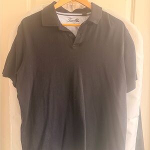 Tasso Elba Black Polo Shirt